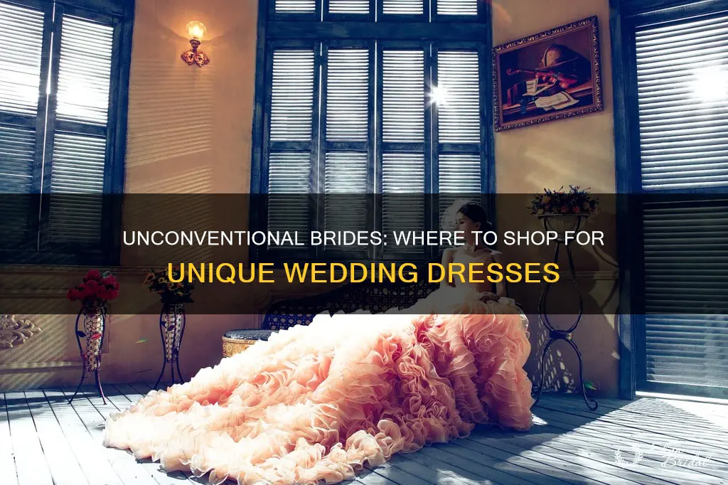 where to buy nontraditional wedding dress