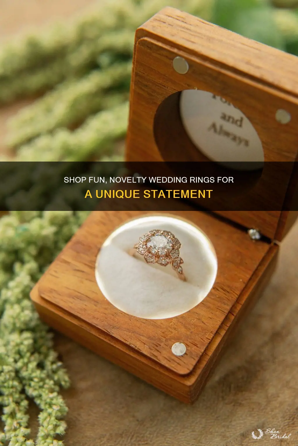where to buy novelty wedding rings