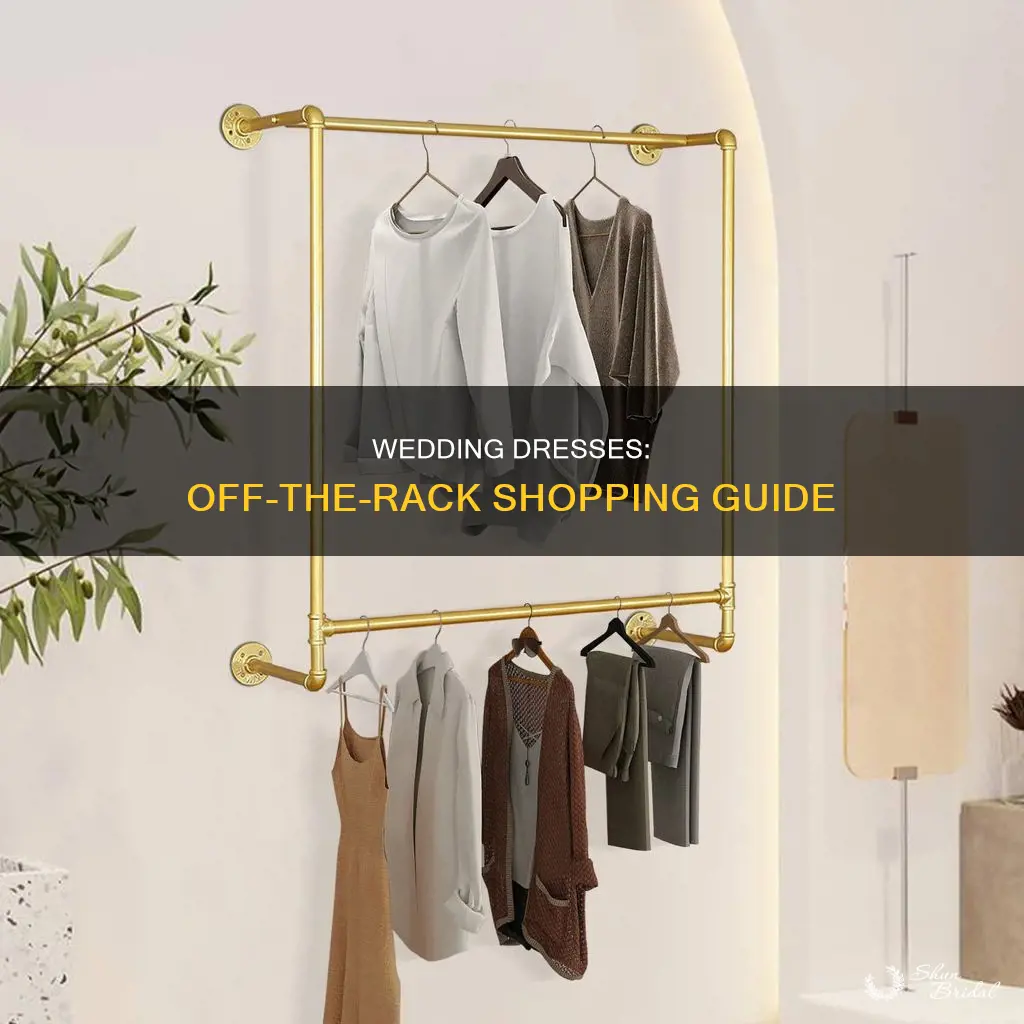 where to buy off the rack wedding dresses