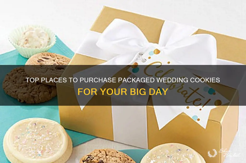 where to buy packaged wedding cookes