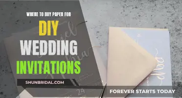 Best Places to Buy Paper for DIY Wedding Invites