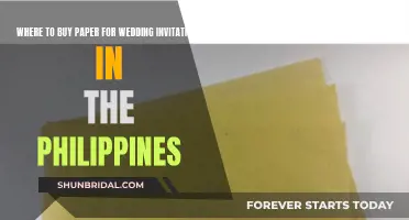 Philippines' Best Wedding Invitation Paper Suppliers