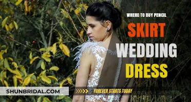 Pencil Skirt Wedding Dresses: Where to Buy