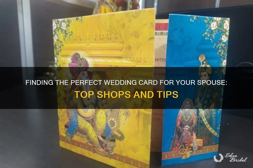where to buy perfect card for wedding spouse