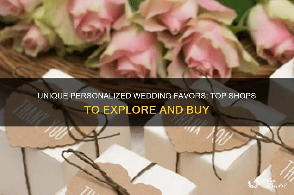 where to buy personalized wedding favors