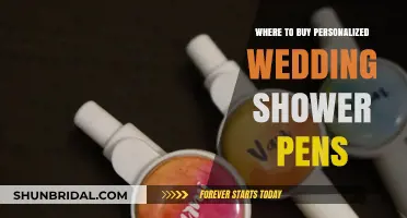 Unique Personalized Wedding Shower Pens: Top Retailers and Online Stores