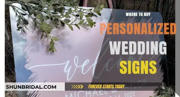 Unique Personalized Wedding Signs: Top Places to Purchase Yours