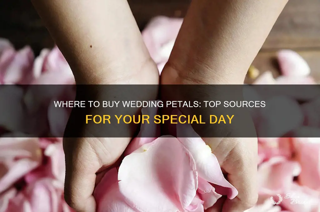 where to buy petals for wedding