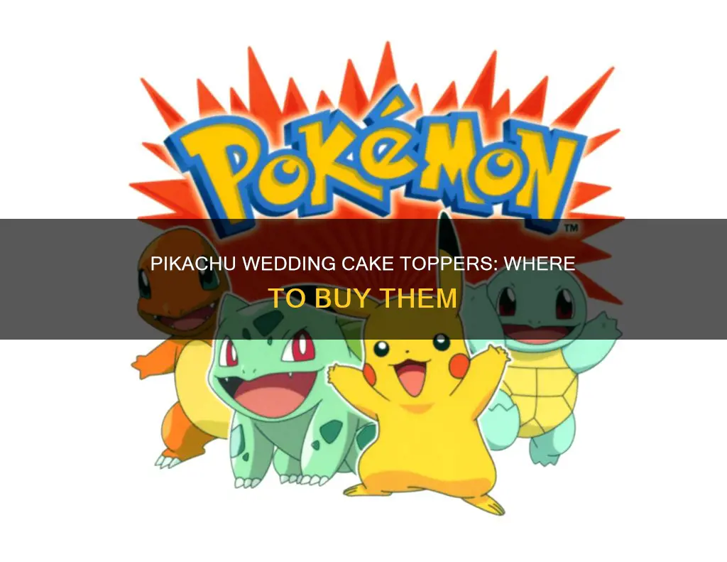 where to buy pikachu wedding cake toppers