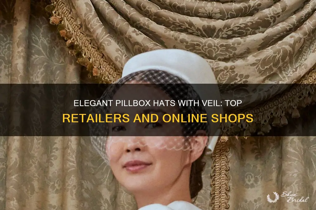 where to buy pillbox hats with veil