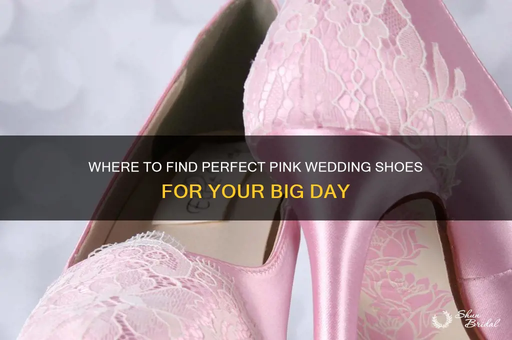 where to buy pink wedding shoes