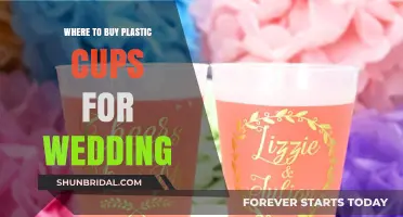 Best Places to Buy Plastic Cups for Your Wedding Celebration