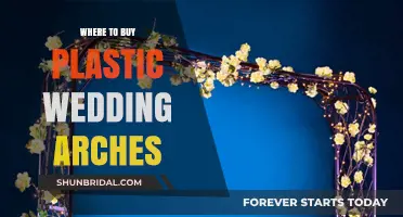 Best Places to Purchase Plastic Wedding Arches for Your Big Day