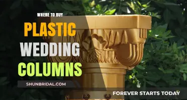 Where to Buy Plastic Wedding Columns: Top Retailers and Tips