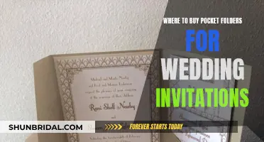 Best Pocket Folder Retailers for Wedding Invites