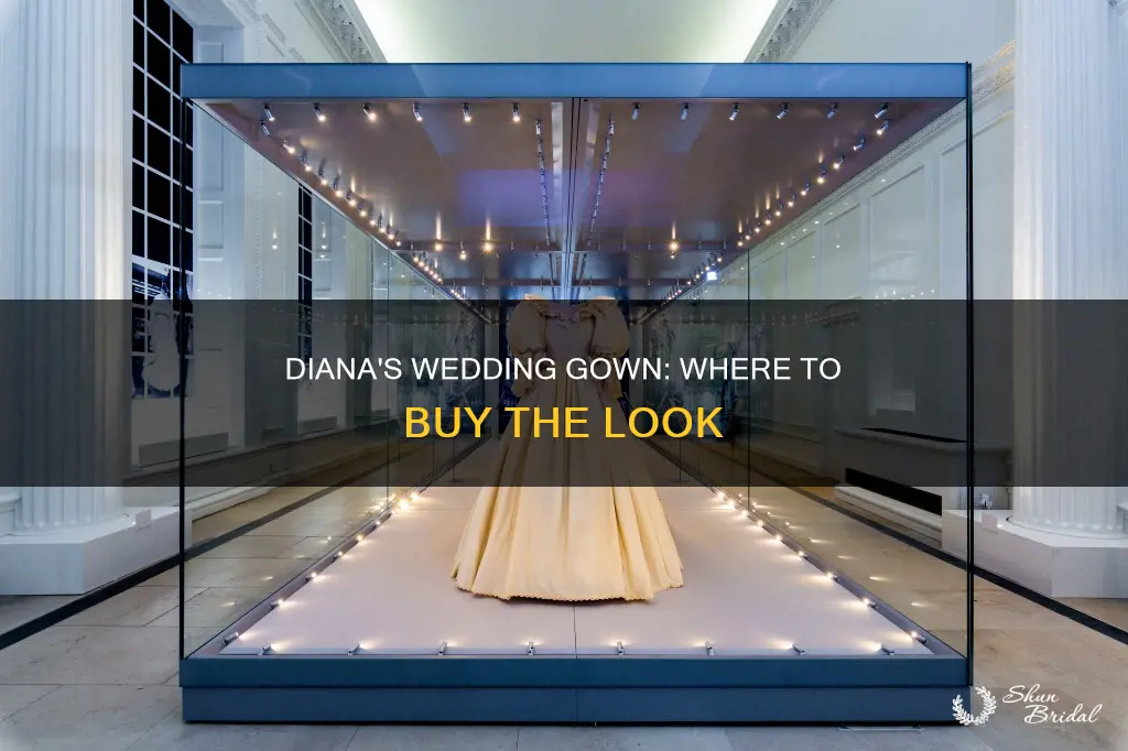 where to buy princess diana wedding dress