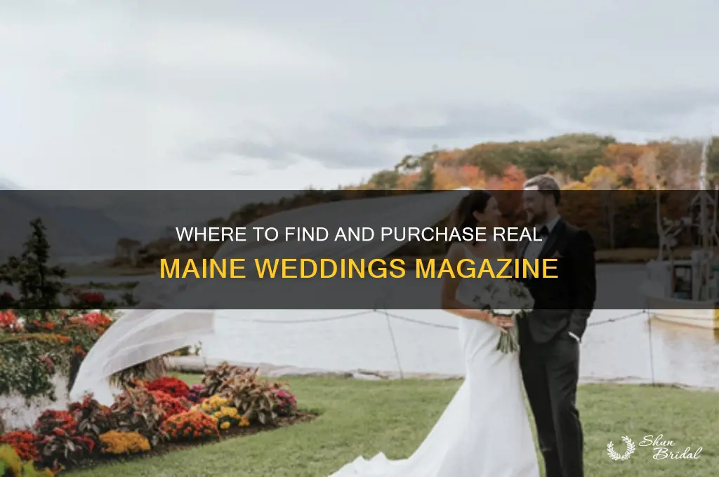 where to buy real maine weddings magazine