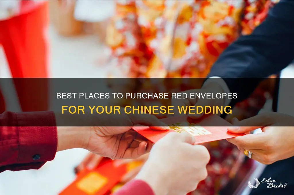 where to buy red envelopes for chinese wedding