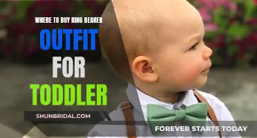 Toddler Ring Bearer: Where to Shop