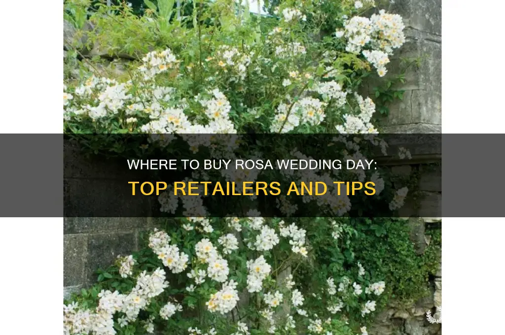 where to buy rosa wedding day
