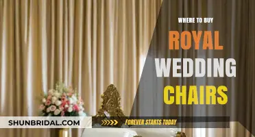 Elegant Royal Wedding Chairs: Top Retailers and Buying Guide