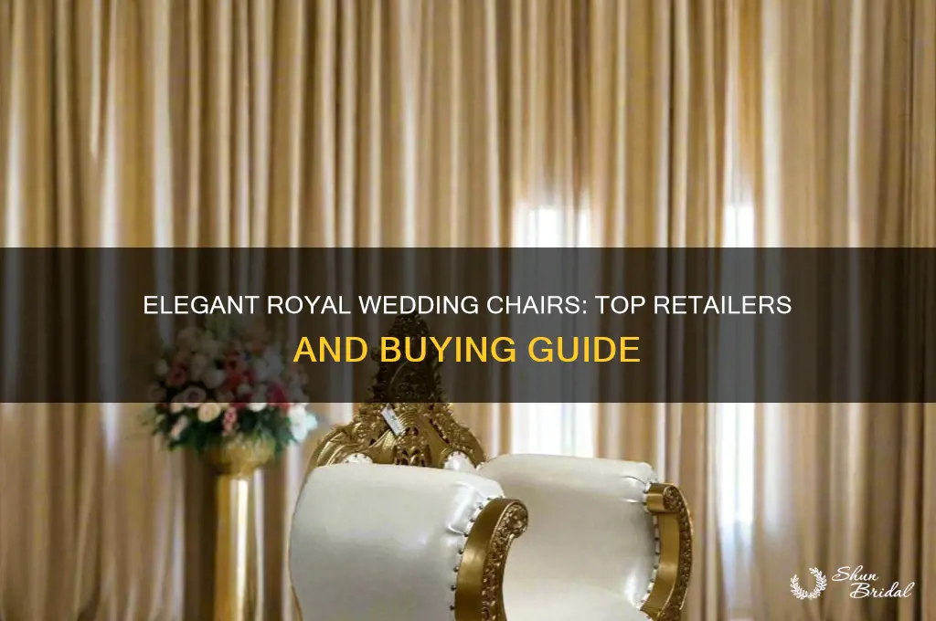where to buy royal wedding chairs
