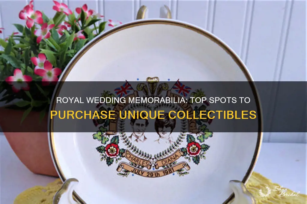 where to buy royal wedding memorabilia