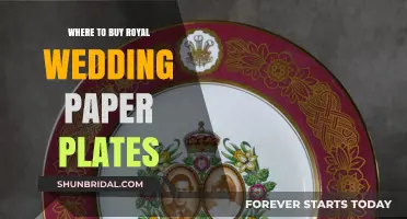 Elegant Royal Wedding Paper Plates: Top Retailers for Your Celebration