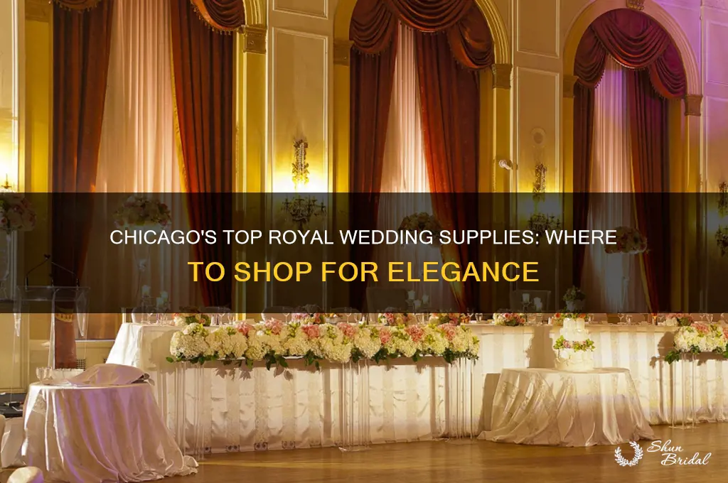 where to buy royal wedding supplies chicago