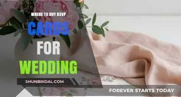 Top Places to Purchase Elegant RSVP Cards for Your Wedding