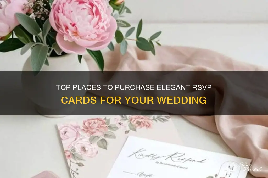 where to buy rsvp cards for wedding