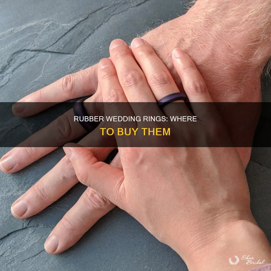 where to buy rubber wedding rings