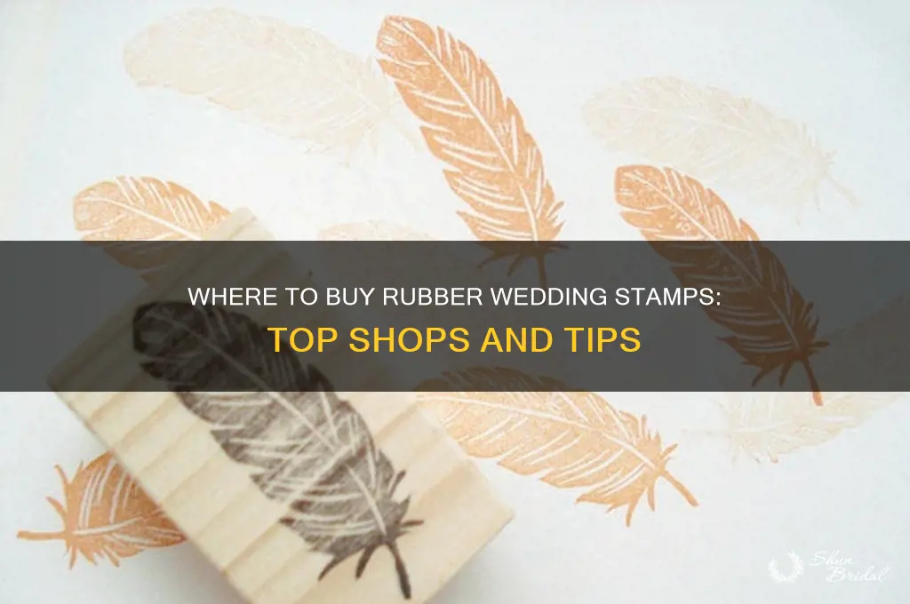 where to buy rubber wedding stamp