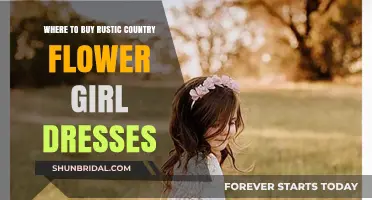 Rustic Country Flower Girl Dresses: Top Retailers and Boutiques