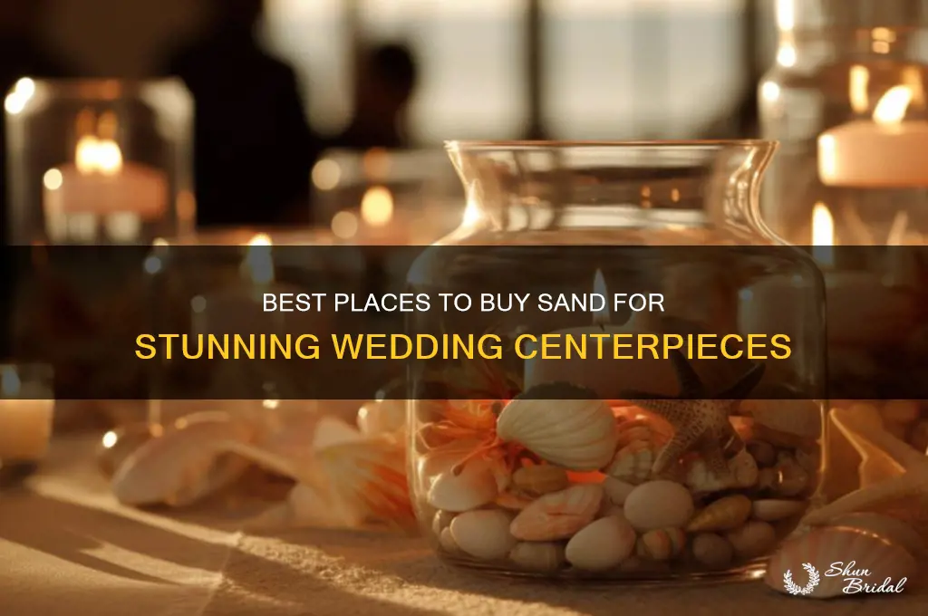 where to buy sand for wedding centerpieces