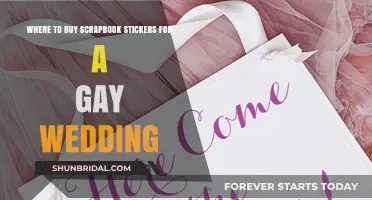 Celebrate Love: Top Places to Buy Gay Wedding Scrapbook Stickers