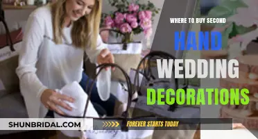 Budget-Friendly Bliss: Top Spots for Second-Hand Wedding Decorations