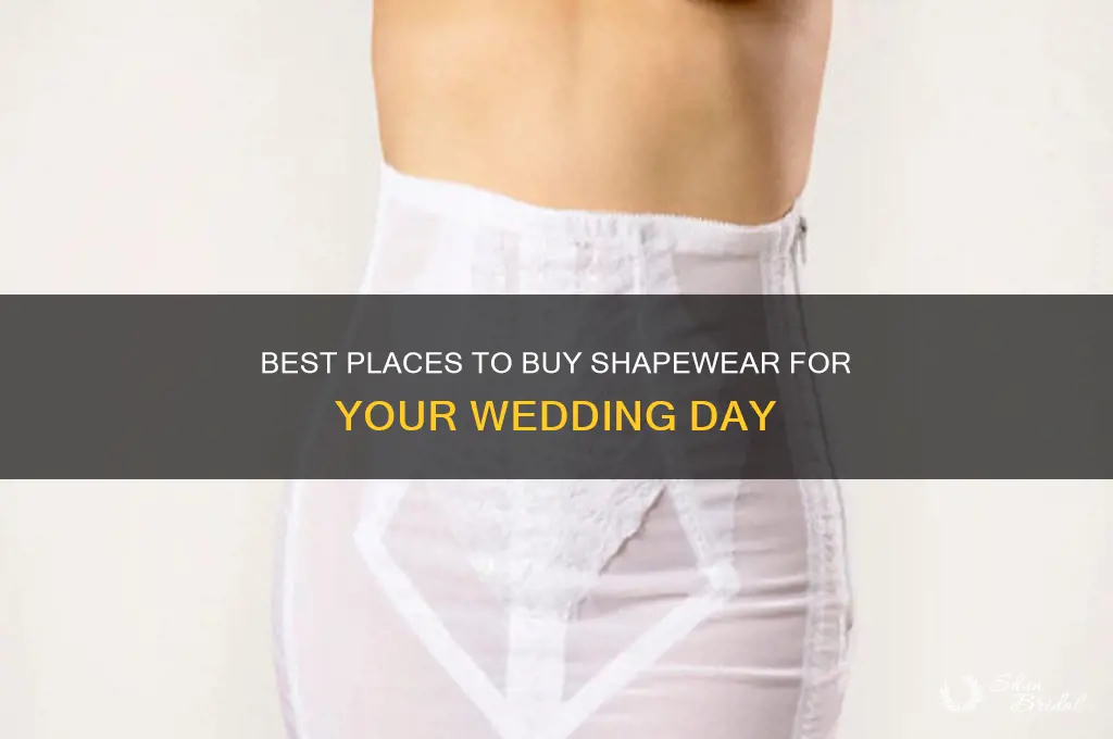 where to buy shapewear for wedding