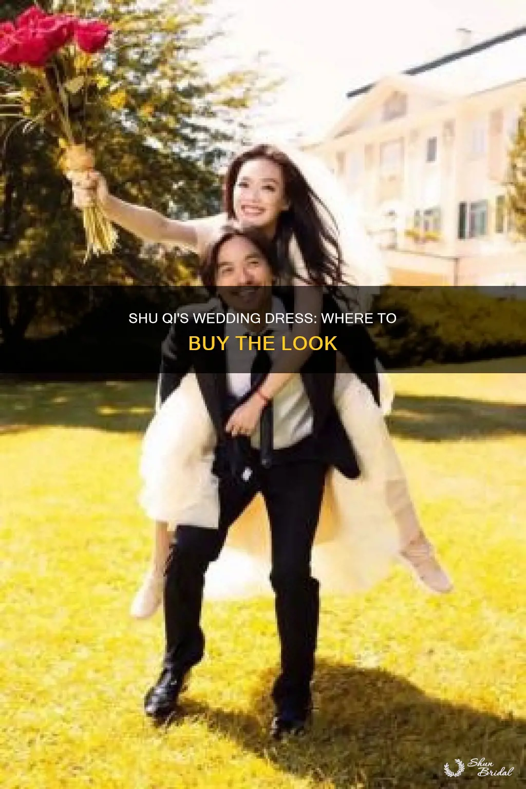 where to buy shu qi wedding dress