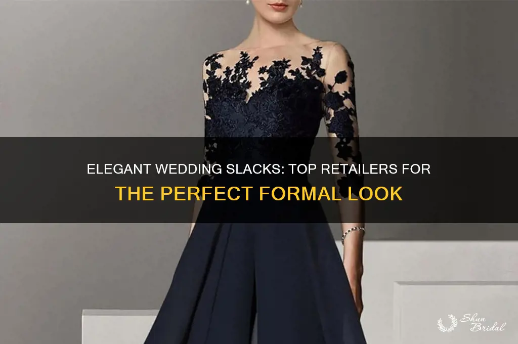 where to buy slacks for wedding