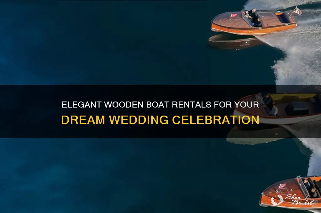 where to buy small wooden boat for weddings