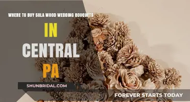 Central PA's Best Spots for Sola Wood Wedding Bouquets