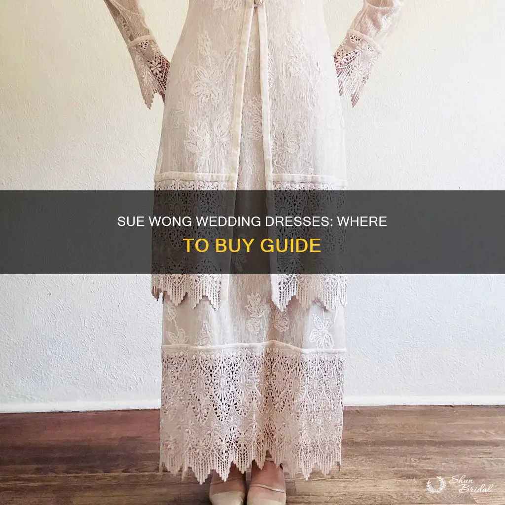 where to buy sue wong wedding dresses