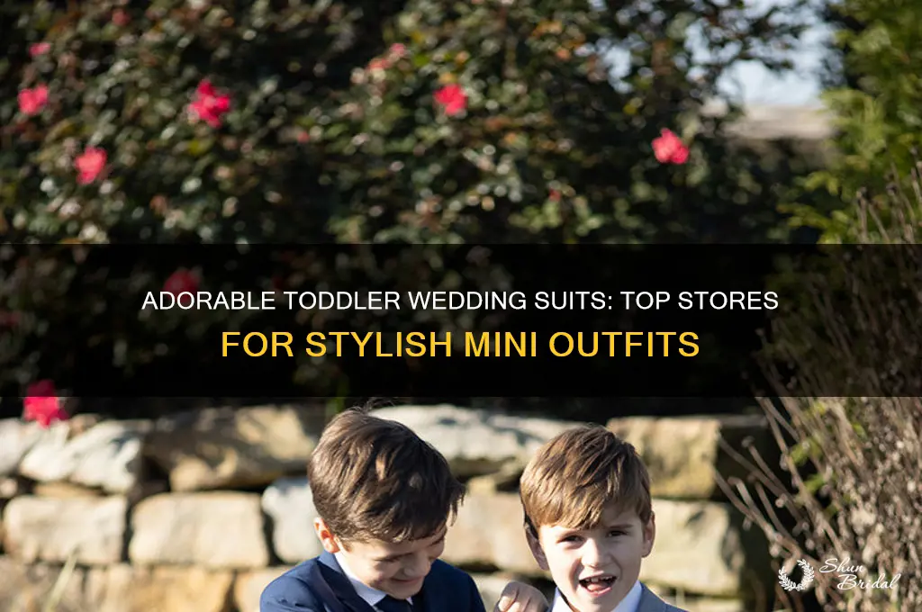 where to buy suits for toddlers for weddings