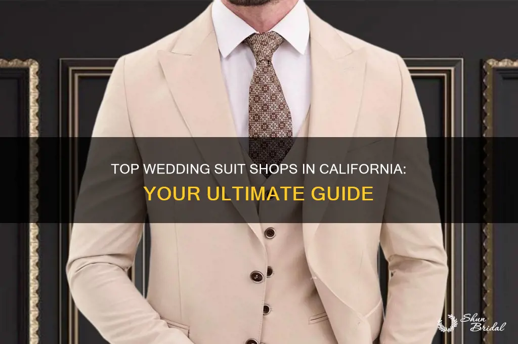 where to buy suits for wedding in California