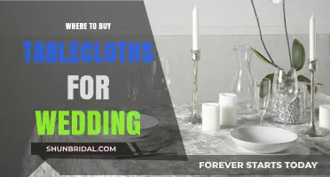Elegant Wedding Tablecloths: Top Places to Purchase Your Dream Linens