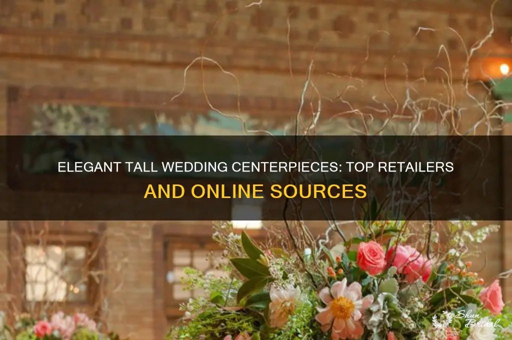 where to buy tall wedding centerpieces