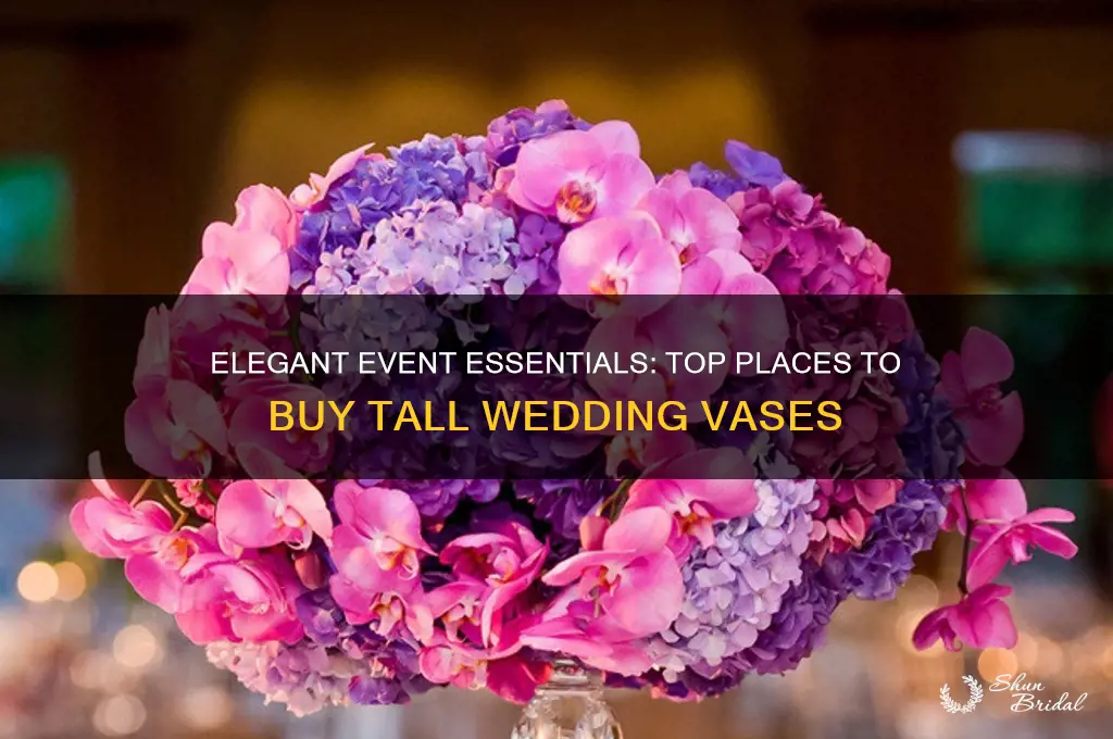 where to buy tall wedding vases