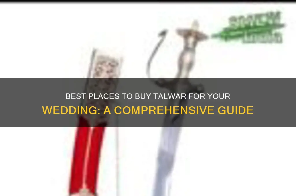where to buy talwar for wedding
