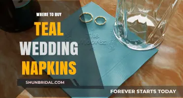 Elegant Teal Wedding Napkins: Top Retailers for Your Special Day